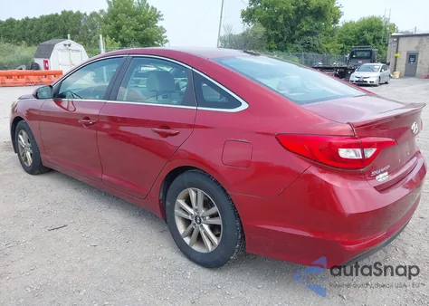 2016 Hyundai Sonata Se z USA, uszkodzony, nr VIN 5NPE24AF6GH323542